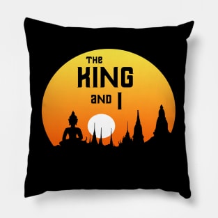 The King and I Design #1 (can be personalised) Pillow