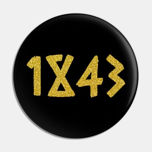 1843romawii Pin