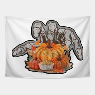 Pumpkin’s Cursed Hands Tapestry