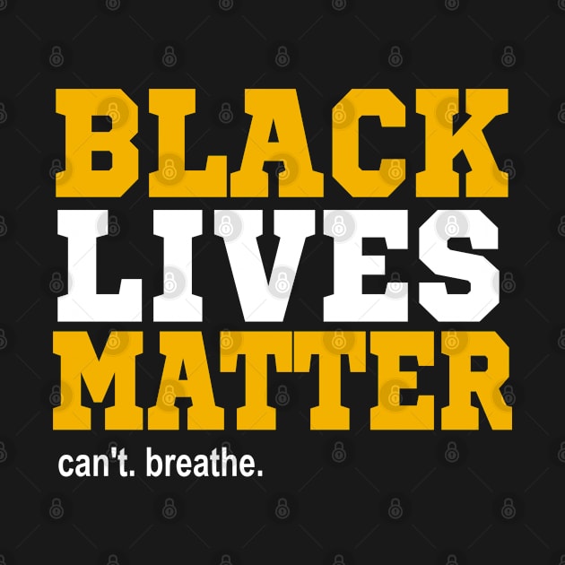 Can't Breathe Black Lives Matter by lisalizarb