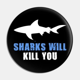Shark Quote Pin