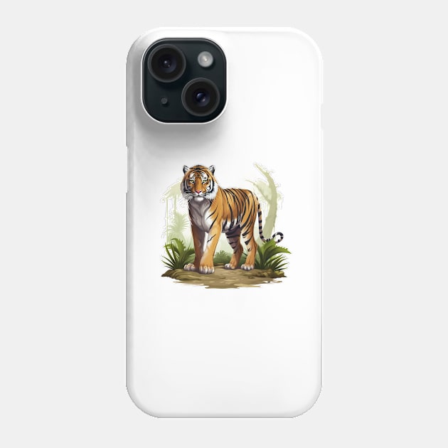 Sumatran Tiger Phone Case by zooleisurelife