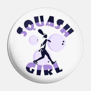 Squash player Pin