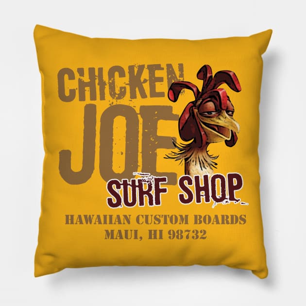 Surf Shop Pillow by teeteet