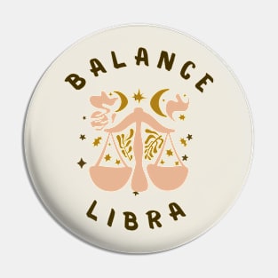 Balance Libra Pin