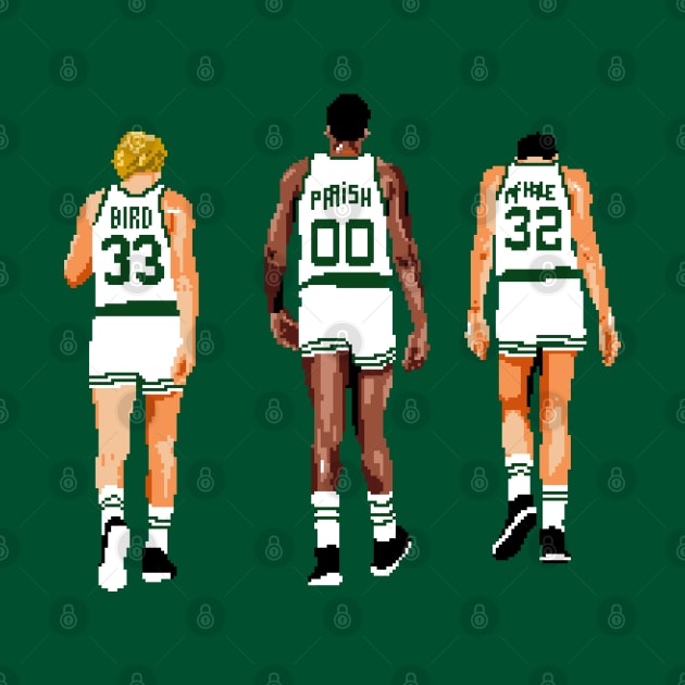 Boston Celtics Big Three by qiangdade