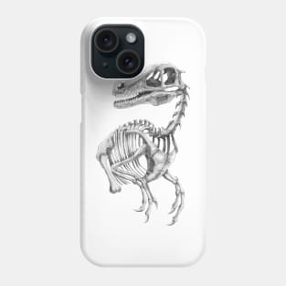 Raptor Skeleton Phone Case