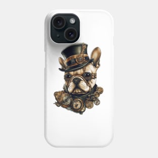 Steampunk French Bulldog Phone Case