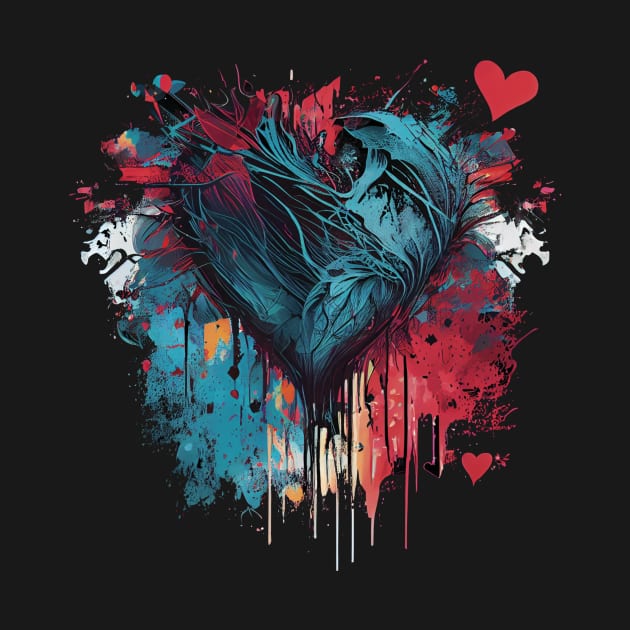 Abstract heart by GreenMary Design