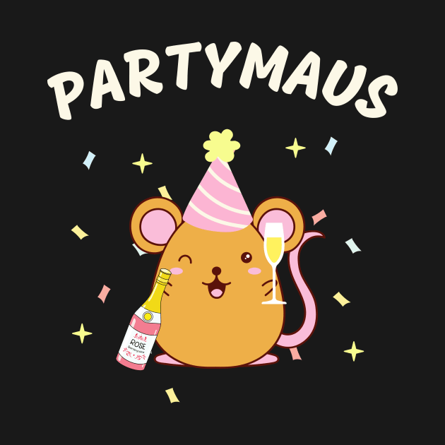 Partymaus Geburtstag Party Frauen by Foxxy Merch