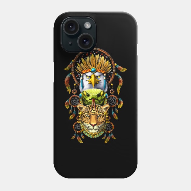 Aztec Dreamcatcher Phone Case by underheaven