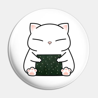 Chubby Cat Rice Ball Pin