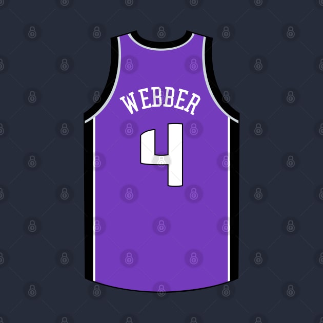 Chris Webber Sacramento Jersey Qiangy by qiangdade