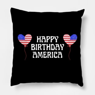 Happy Birthday America! Pillow