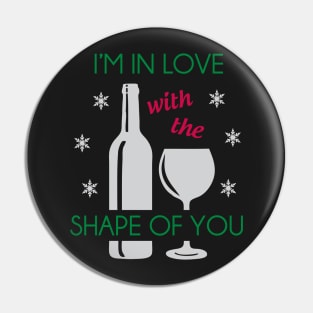 In Love With Wine Pin