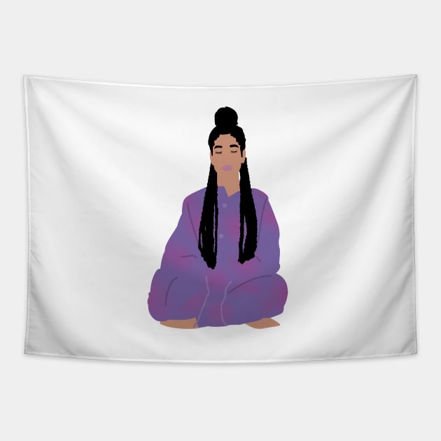 Jhene Aiko Magic Hour Tapestry by sofjac