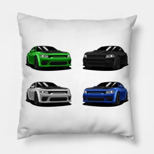 Charger SRT Hellcat Pillow