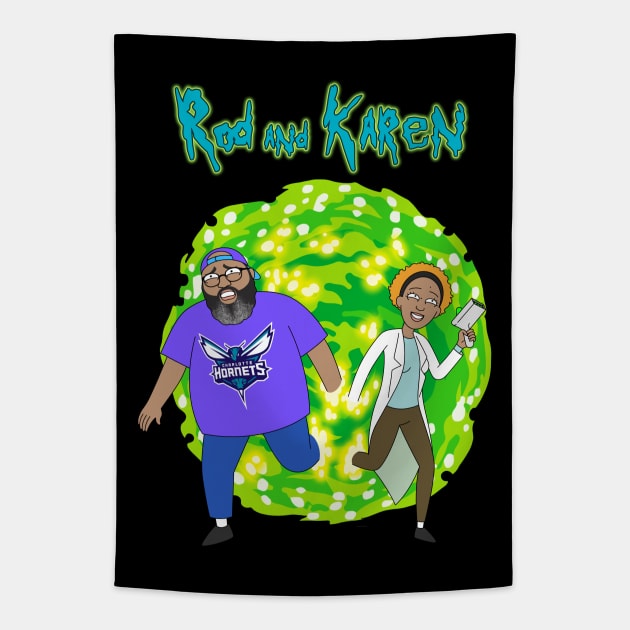 TBGWT Portal Tapestry by The Black Guy Who Tips Podcast