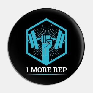 1 more rep Pin