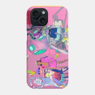 pink punks Phone Case