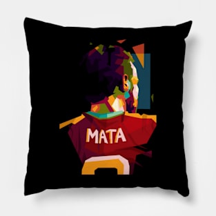 Juan Mata In Pop Art Pillow