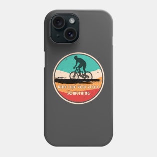 Mountain Bike, Coler Trails Phone Case