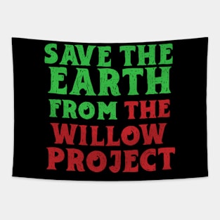 Stop Willow Project, save the earth from the Willow Project Tapestry