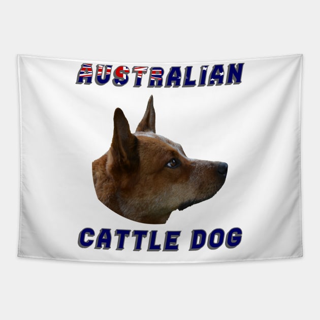 Australian Cattle Dog Tapestry by KarwilbeDesigns