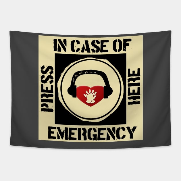 In case of Emergency Tapestry by OneofDEM