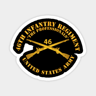 46th Infantry Regt - The Professionals - Infantry Br Magnet