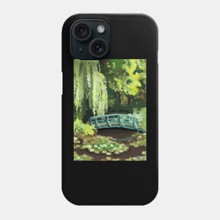 Monets Japanese Garden Phone Case