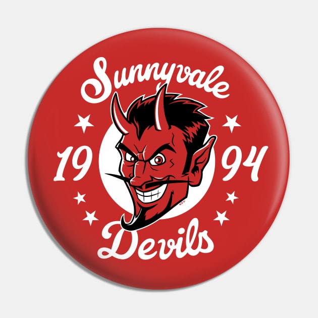 Sunnyvale Devils Pin by wloem