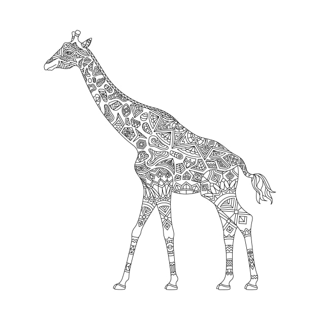 Giraffe by TeesAndTheCities