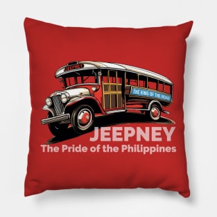 Jeepney: The Pride of the Philippines Pillow