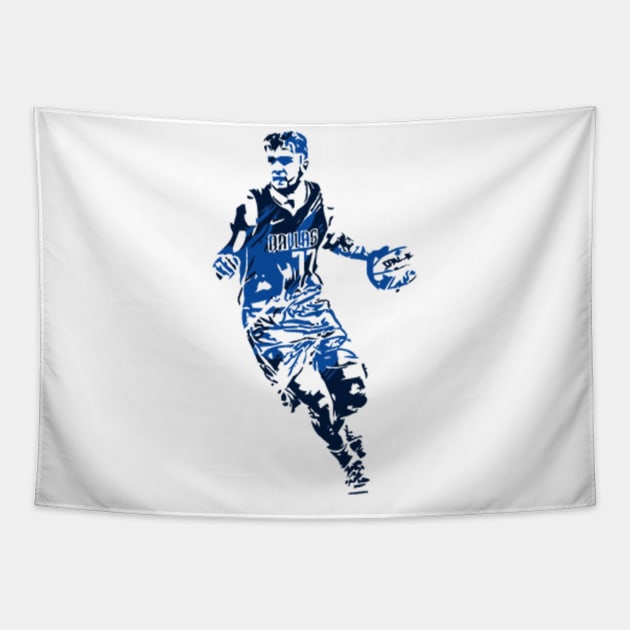 luka doncic Tapestry by sepuloh