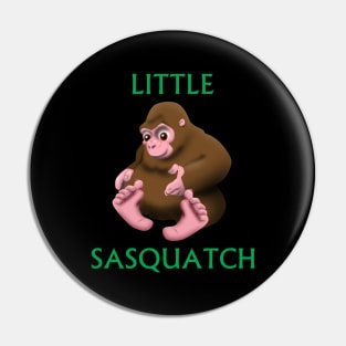 Little Bigfoot Pin