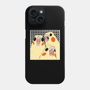 Cockatiels Screaming, Cute Funny Birds Phone Case