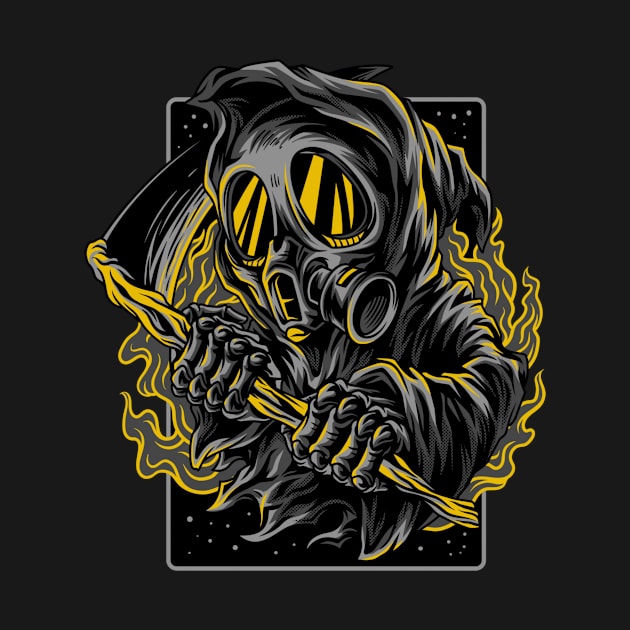 Reaper Scythe Smoke Yellow by BradleyHeal