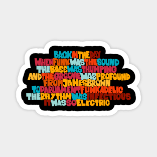 Get Your Groove On with Funky Graffiti Magnet