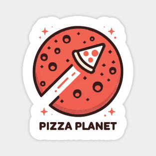 Pizza Planet Tribute - Fan Movie Theater Pizza Planet Movie Tribute - Pizza Planet best Tribute and Designs Piza Pitza Pitsa Planet Tribute - Pizza Lover Pizza Slice - Pizza and Chill Magnet