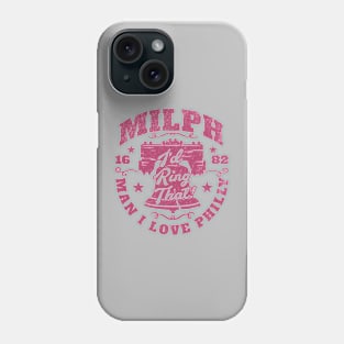 Funny Philly MILPH Man I Love Philly Philadelphia Liberty Bell Ringer Phone Case