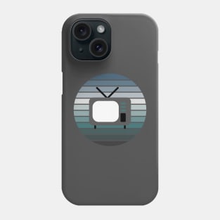 Sunset Retro TV Phone Case