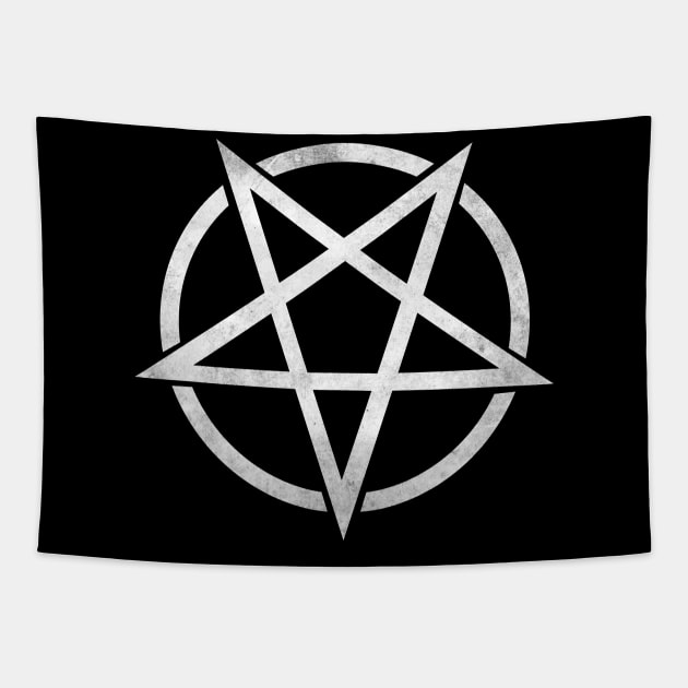 Okkult Okkultismus Gothic Gift occultism pentagram Tapestry by Michangi