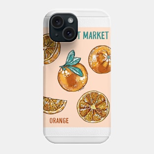 Fruit Market Oranges Phone Case