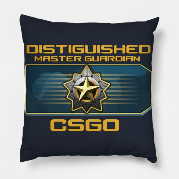 DISTINGUISHEDMASTERGUARDIAN Pillow by PjesusArt