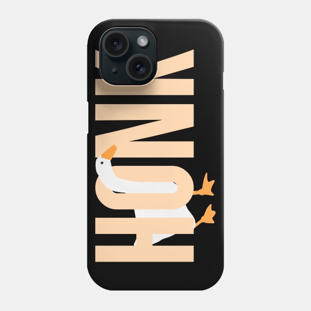 Untitled Goose Game Meme: Honk Phone Case by artsylab