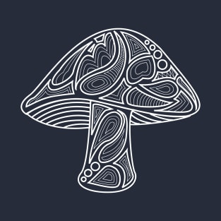 Mushroom Design T-Shirt