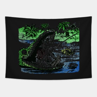 Crazy Fisherman 2 Tapestry