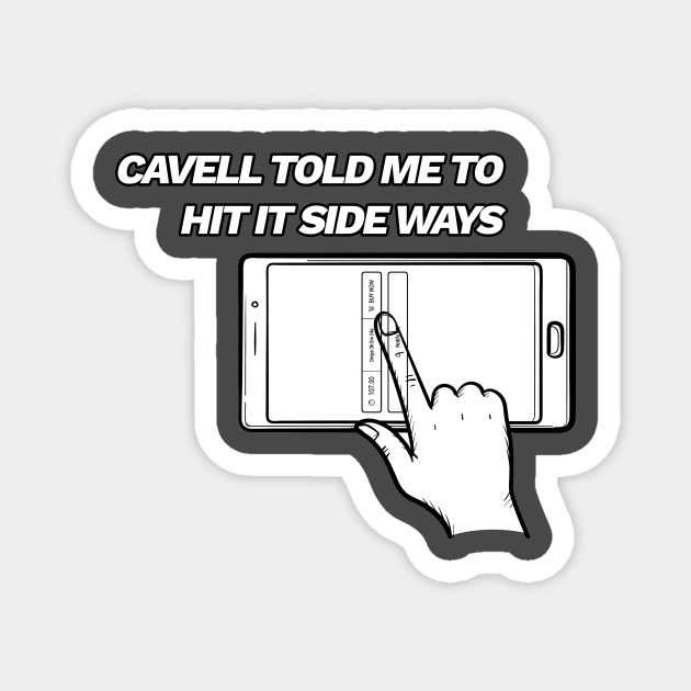 VeVe - Cavell told me... Magnet by info@dopositive.co.uk