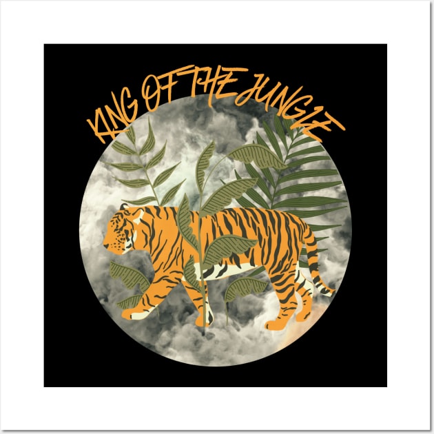 Art T-shirt Tiger Art T-shirt Animal Print T-shirt Tiger 